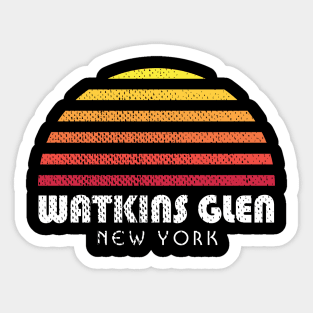 Watkins Glen State Park New York Waterfalls Gorges Sticker